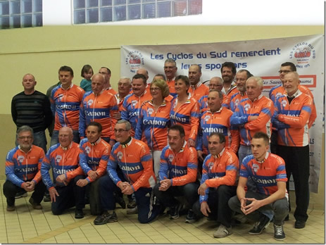 Les Cyclos du Sud group photo